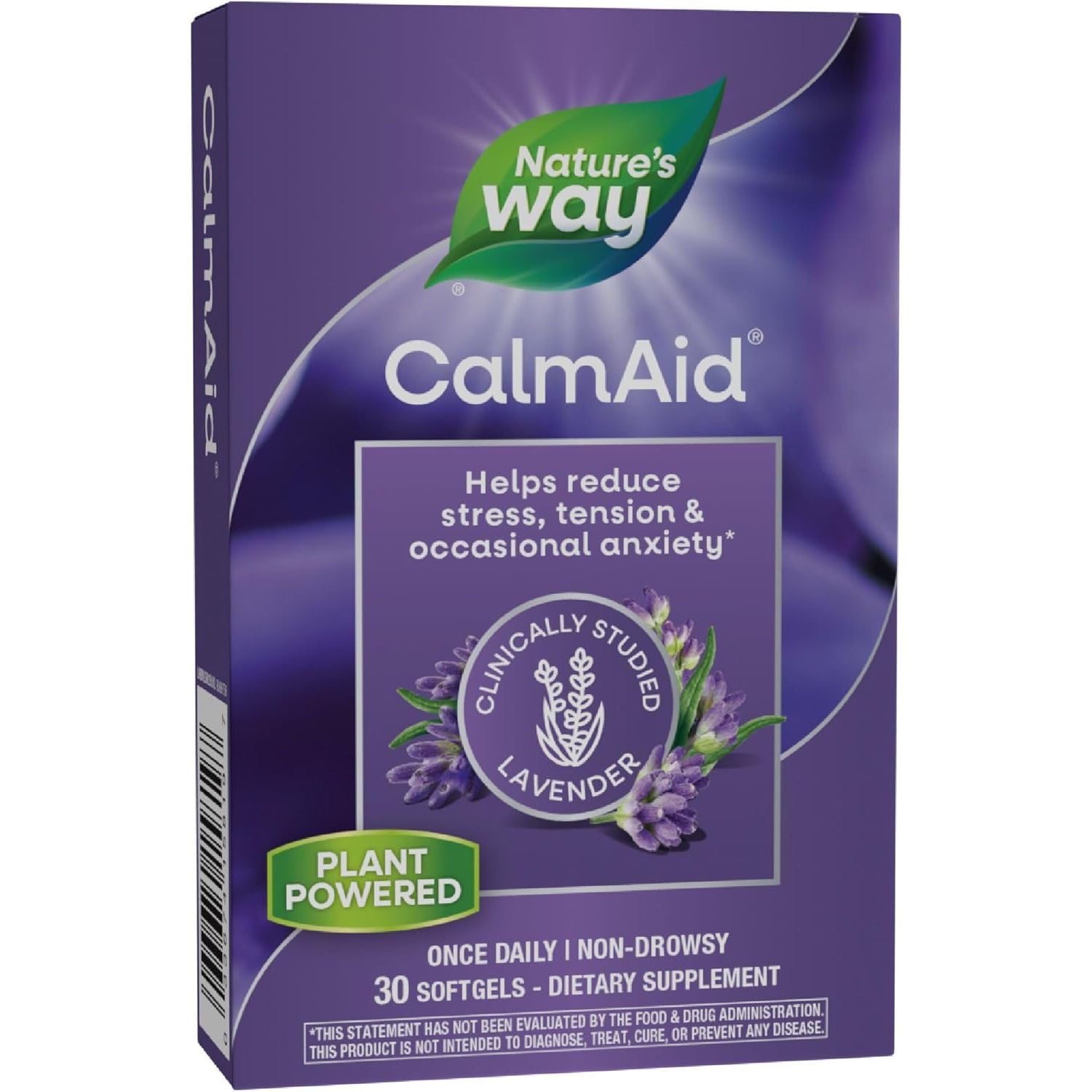 Buy now Nature's Way CalmAid, Helps Manage Stress and Tension*, Clinically Studied Lavender, Non-Drowsy, 30 Softgels Default at indiglob india