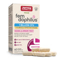 Jarrow FemDophilus Probiotics, Vaginal & Urinary Tract Support, 60 Capsules | Vaginal Health Support, Urinary Tract Support, 1 Billion CFU, Clinically Studied Strains, Shelf-Stable, Vegan, Gluten-Free