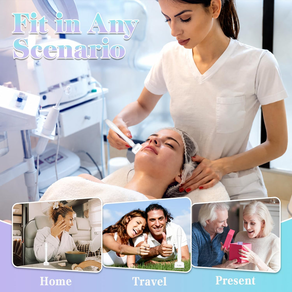 Derma Stamp - Uaike Microneedling Derma Roller Stamp,Microneedle Dermastamp | Home Use - for Women and Men