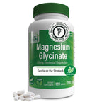 Magnesium Glycinate 1540mg | 200mg Elemental Magnesium Supplement,240 Count | 100% Pure Vegan, 3rd-Party Tested, Magnesium Supplement for Women & Men. No Oxide, Non-GMO & No Gluten, Easy-Swallow Tablets