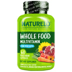 NATURELO Teen Multivitamin - Whole Food Multivitamin for Teenage Boys - Minerals Supplement for Active Kids - with Plant Extracts - Non-GMO - Vegan & Vegetarian - 60 Capsules