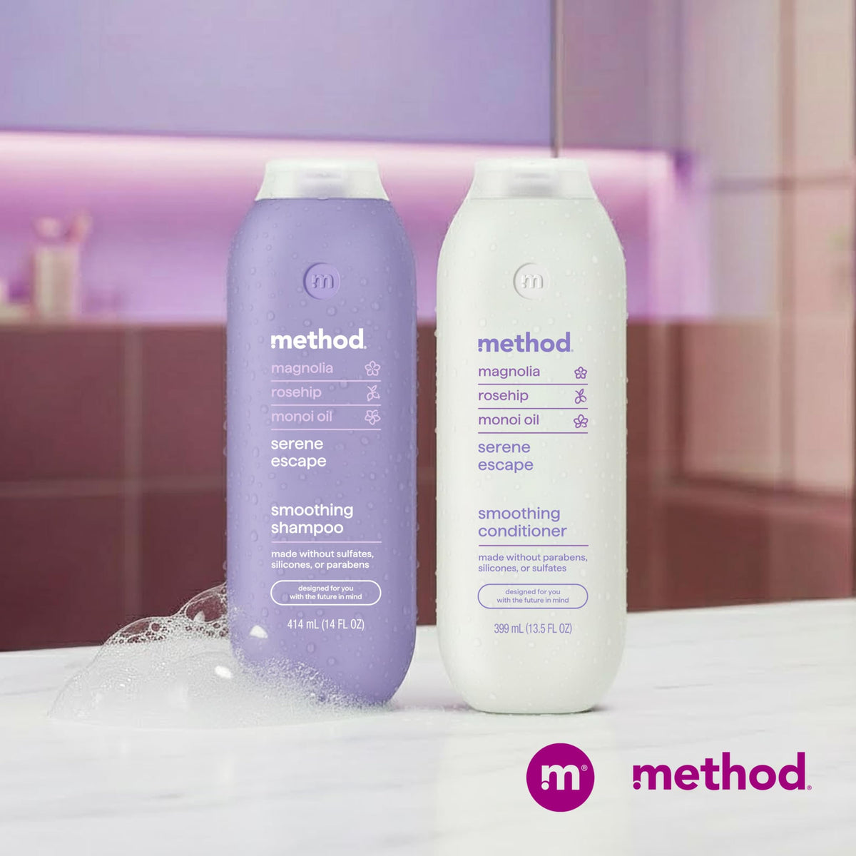 method Smoothing Conditioner, Serene Escape, 13.5 fl oz
