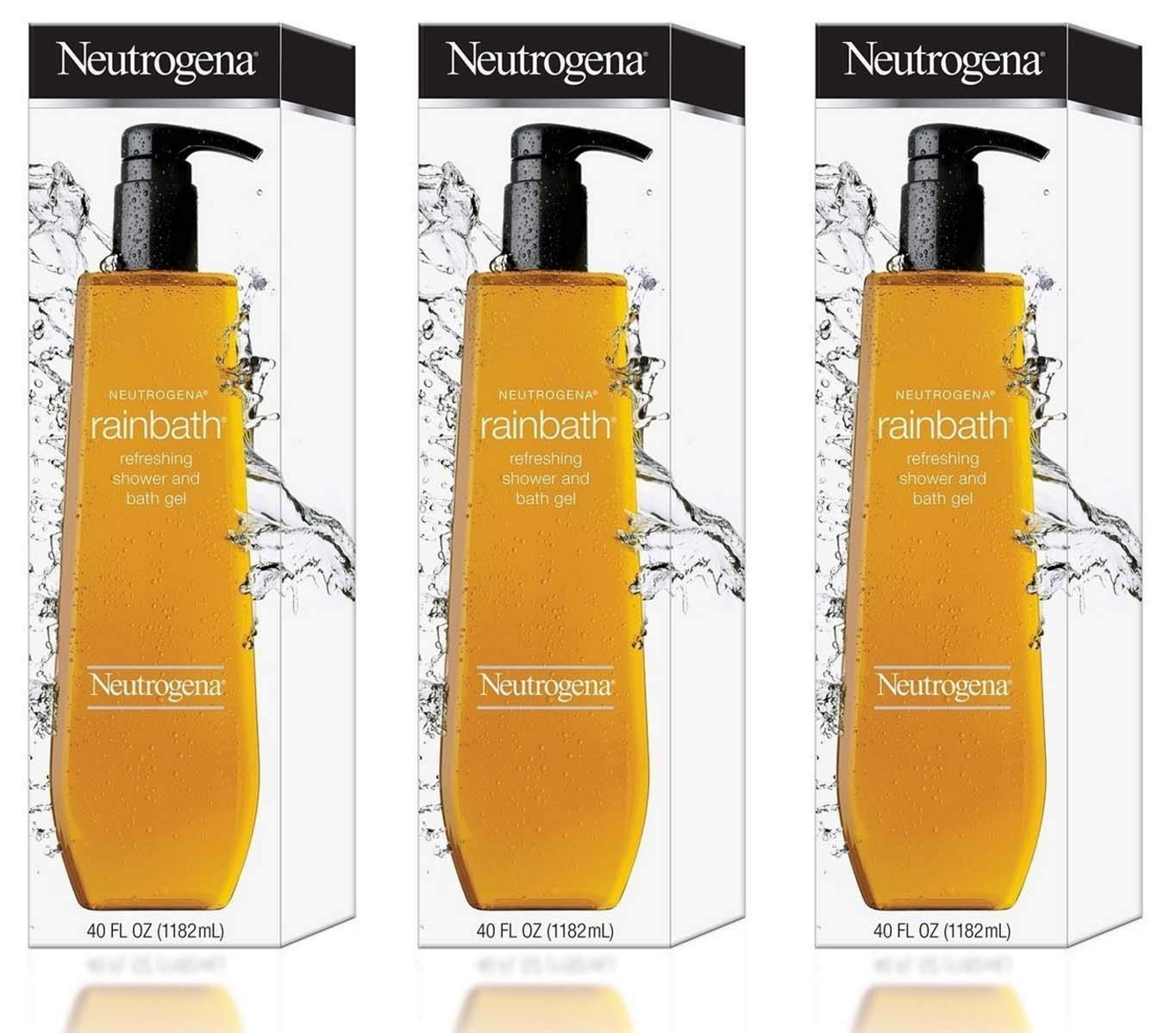 Buy now Neutrogena Rainbath Refreshing Shower and Bath Gel- 40 Oz THREE PACK 120 Oz Total by Neutrogena BEAUTY at indiglob india