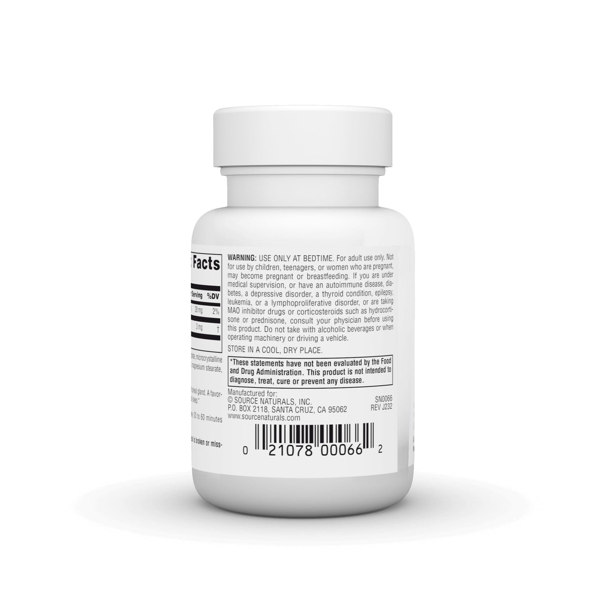 Source Naturals Time Released Melatonin* - 3 mg, 120 Tablets