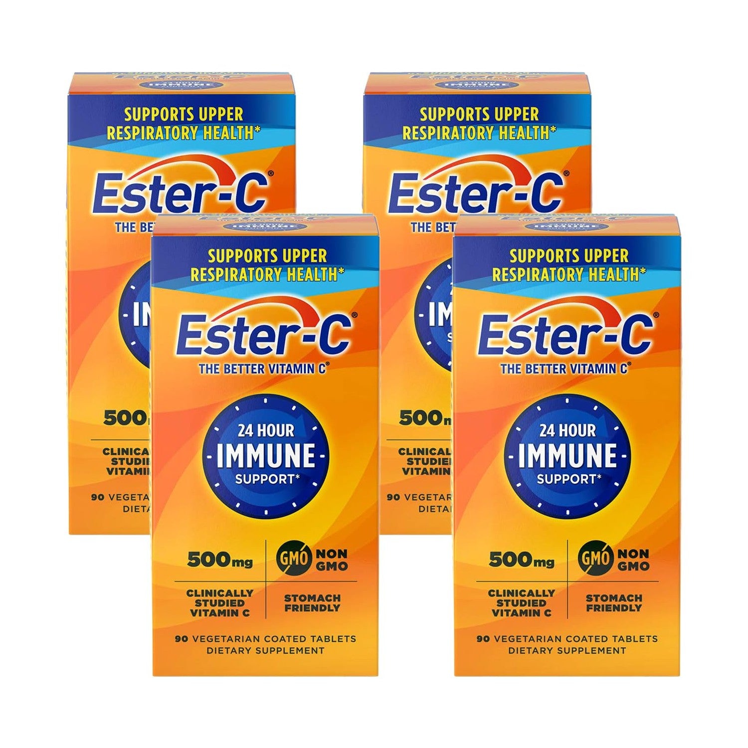 Ester-C Vitamin C, 500mg Tablets, 60-Count Bottles (Pack of 1)