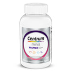 Centrum Minis Silver Women's Multivitamin, Women 50 and Over, 280 Tablets | Contains Vitamin D3, B Vitamins, Calcium, and Antioxidants, Non-GMO Ingredients, Supports Memory and Cognition, GLP-1 Support