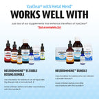 Dr. Green Mom Organic VaxClear with Metal Mend, Herbal Heavy Metal Detox Drops for Kids and Infants with Chlorella, Turmeric, Cilantro and Milk Thistle to Cleanse and Support Immune Response