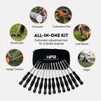 HIPA Pack-of-14 Carburetor Adjustment Tool Kit for Stihl Husqvarna Chainsaw
