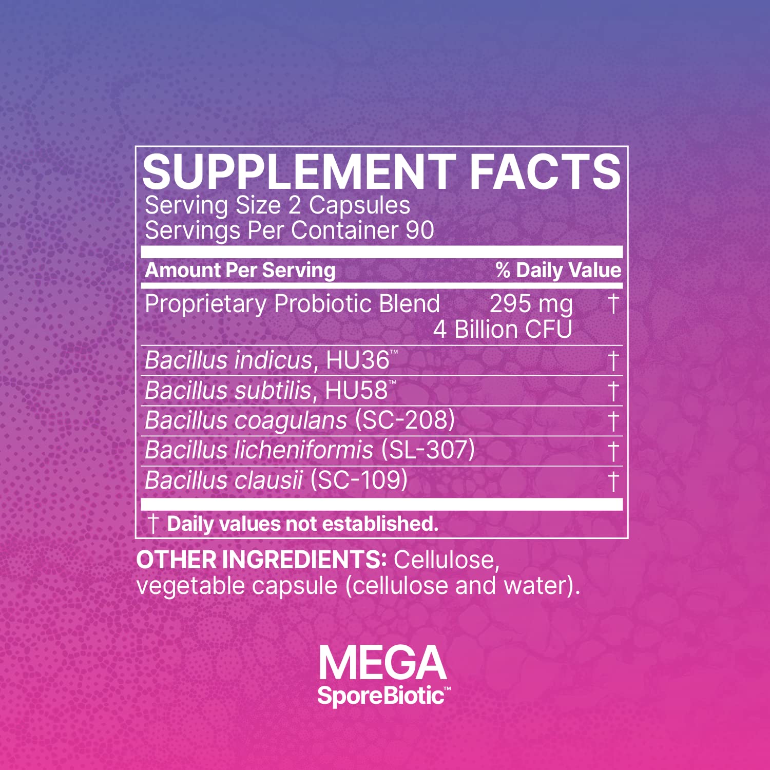 Microbiome Labs Mega SporeBiotic Daily Probiotic for Women + Men, 180 Ct