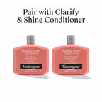 Buy now Neutrogena Exfoliating Healthy Scalp Clarifying Shampoo for Oily Hair & Scalp, Pink Grapefruit pH-Balanced Anti-Residue Formula Adds Shine, Sulfate, Paraben & Phthalate-Free, Color-Safe, 12 Fl Oz at indiglob india