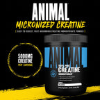 Animal Creatine Monohydrate Powder — Micronized for Muscle Recovery, Cellular Energy, and Daily Wellness — for Men and Women — Unflavored 300g