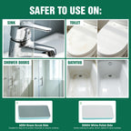 5 Pack Hard Water Stain Remover for Bathroom Faucet Tub Toilet Shower Glass