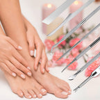 7-Pack Ingrown Toenail Tool Kit - File, Lifters, Surgical Safe Pedicure Tools for Nail Treatment & Pain Relief