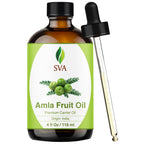 SVA Amla Carrier Oil, Glass Bottle with Dropper, 4 Fl Oz (118 ml)