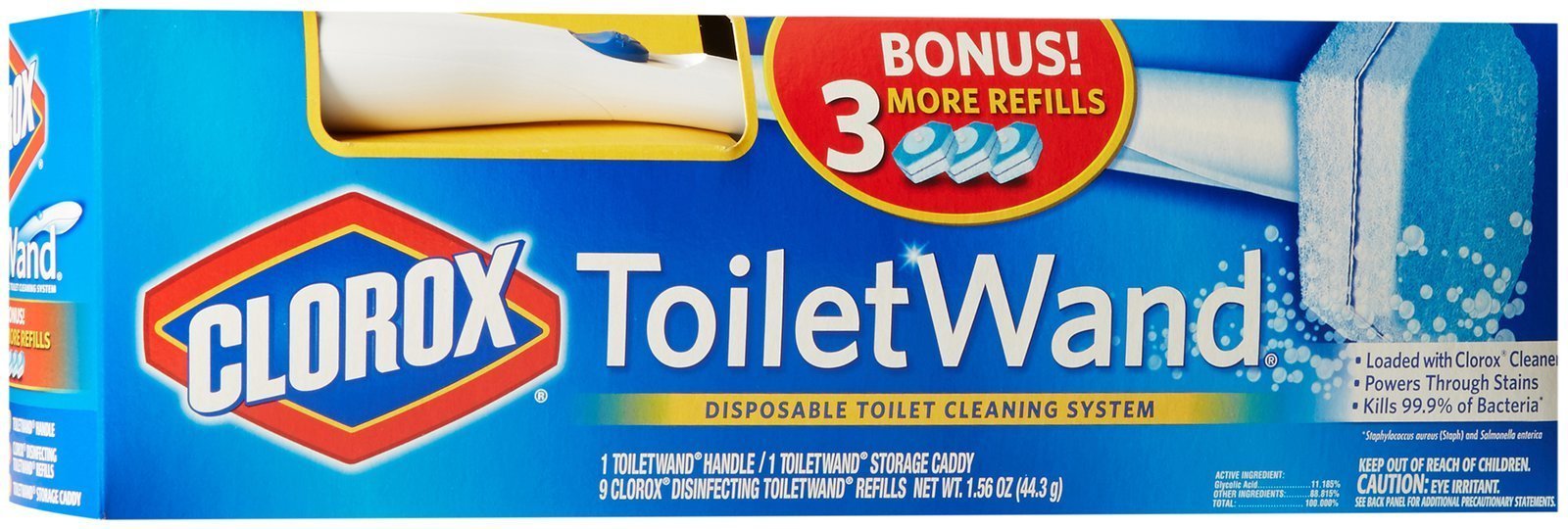 Buy now Clorox Toiletwand Disposable Toilet Cleaning Starter Kit at indiglob india