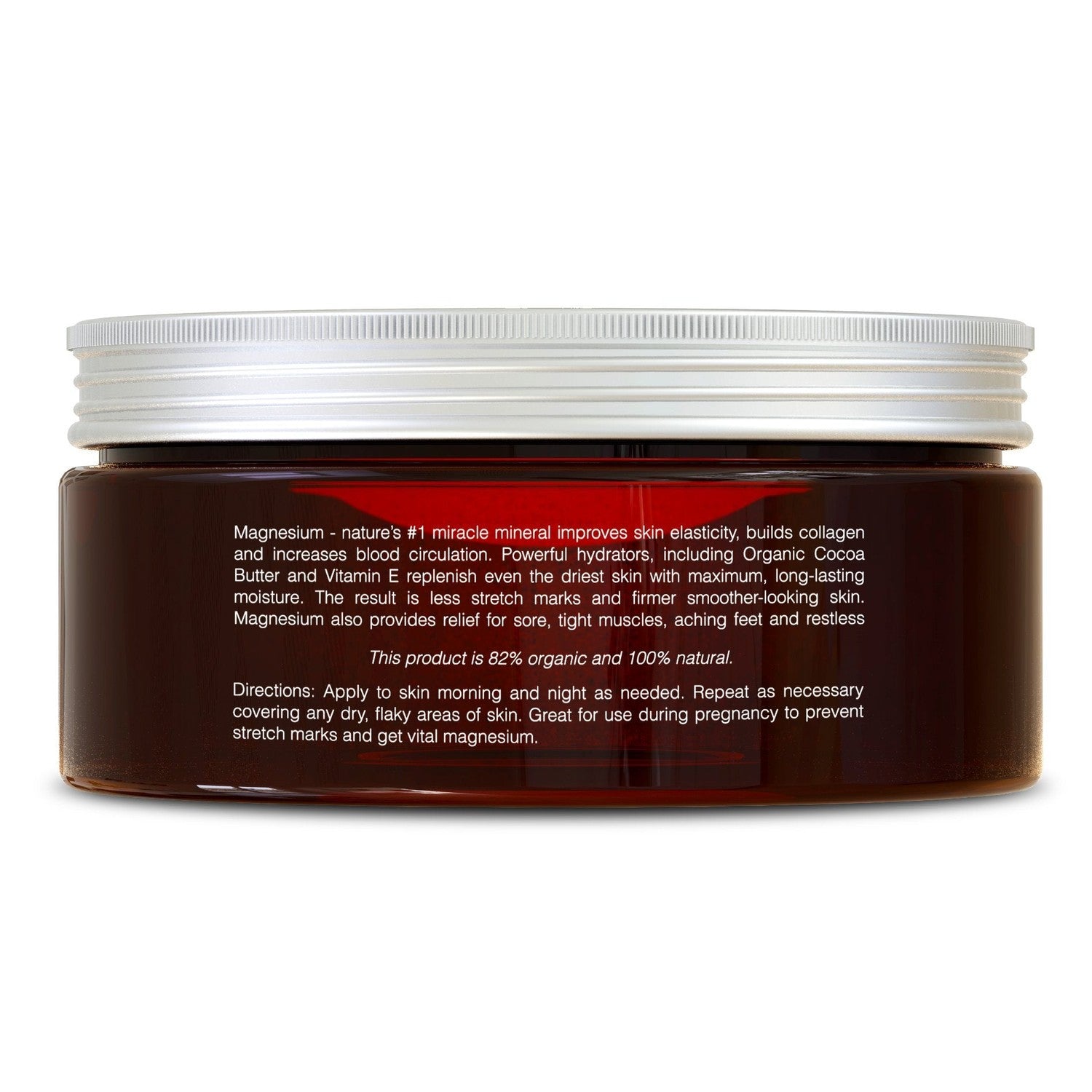 Buy now Seven Minerals, Natural Magnesium Cream for Pain Calm, Leg Cramps, Sleep & Muscle Soreness With Moisturizing Organic Cocoa Butter & Vitamin E - No Harmful Ingredients USA Made Safe for Kids (8 fl oz) at indiglob india