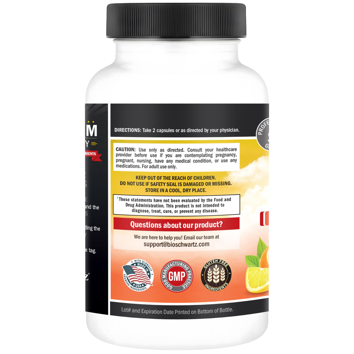 BioSchwartz Vitamin C Complex Supplement - Vitamin C 1000mg Capsules