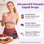 Vitamin B Complex Liquid Drops, 22-in-1 Active B Formula