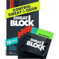 SweatBlock Maximum Clinical Strength Antiperspirant Wipes, Original 10 Ct | Stop Excessive Underarm Sweat with Up to 7 Days Protection Per Wipe, Hyperhidrosis Aid, Dermatologist Tested
