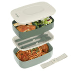 Buy now Bentgo Classic - Adult Bento Box, Stackable 3-Compartment Lunch Box with Removable Utensil Set and Sealing Strap, BPA-Free, Food Container Ideal for Meal Prep, Work, and On the Go (Blush Marble) at indiglob india