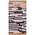 Buy now Small Talk Stickers by Tim Holtz Idea-ology, 8.25 x 4.25 Inch Sheet Size, 296 Stickers, Black/White, TH93193 at indiglob india