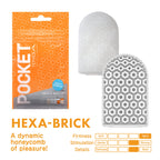 TENGA Pocket 6-Pack Adult Male Masturbator Sex Toys Sleeves Set | Discreet, Portable, Disposable | Variety of Unique Stroker for Men