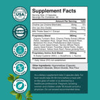 Liver Support NAC Supplement with Milk Thistle for Liver Cleanse Detox & Repair - N Acetyl Cysteine Supplement for Liver Cleanse with Turmeric, Choline, Dandelion & L-Glutathione - 60 Count