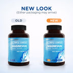 BioEmblem Magnesium Glycinate Complex, 300mg Per Serving, 90 Capsules | Triple Magnesium Citrate & Malate - NSF & Labdoor Certified - Muscle & Nerve Function - Vegan, Non-GMO Chelated Formula