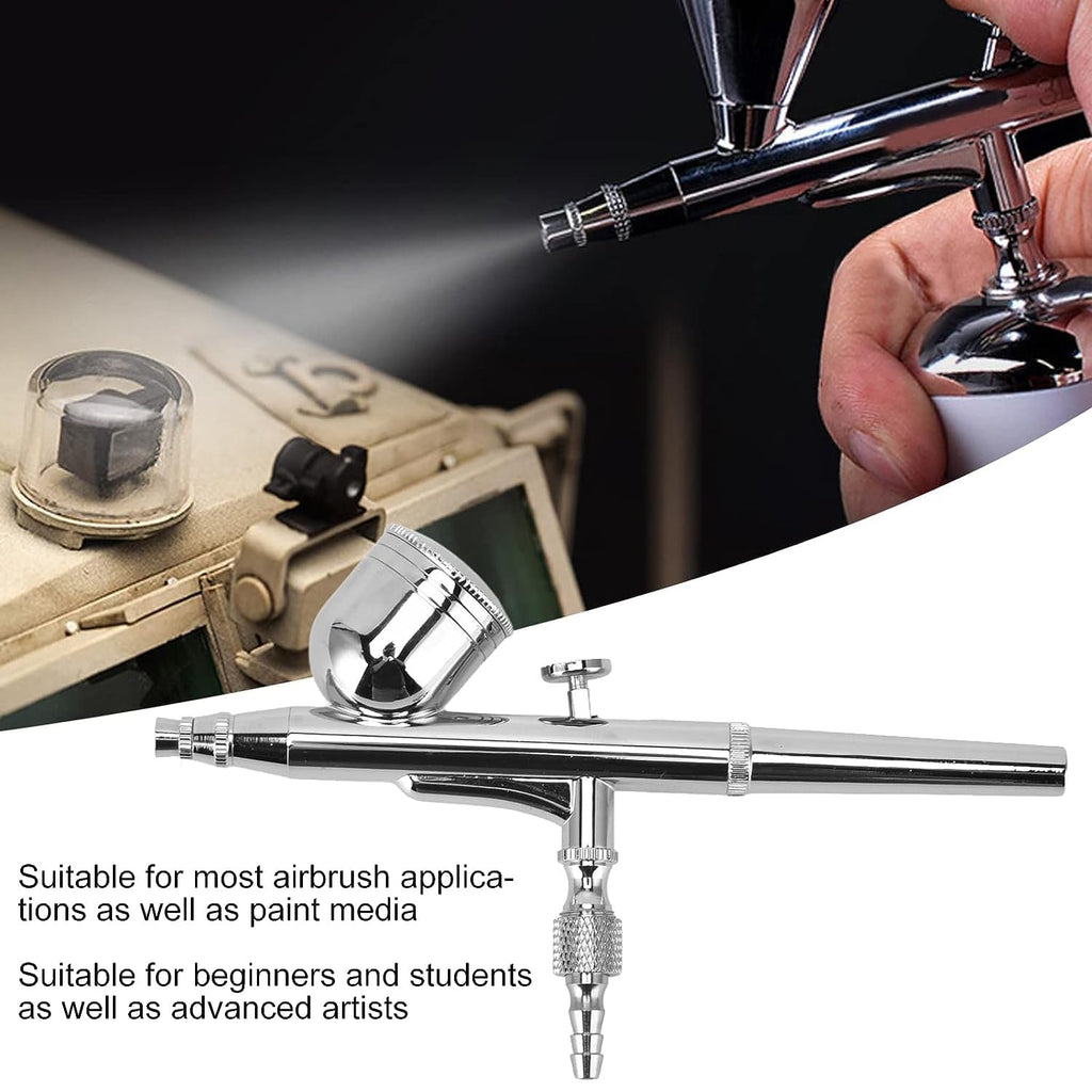 0.3mm Gravity Feed Dual-Action Airbrush Paint Spray Gun Kit Set