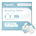 Papablic Descaling Tablets, 25 Count, Removes Milk & Limescale