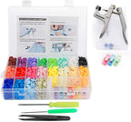 Lemonfilter Snap Button with Snap Pliers Kit, 400 Sets T5 Snap Fastener