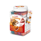 Catit Creamy Lickable Cat Treat, Assortment, 72-Pack