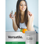 Empty Capsules Size 00 | 1000 Clear Gelatin Capsules | Resealable Bag | Non-GMO, Gluten Free | By Horbaach