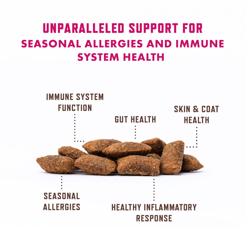 Rocco & Roxie Cat Seasonal Allergy Relief Chews, Probiotics & Fish Oil