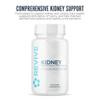 Revive MD Kidney Support Supplement for Men & Women – Kidney Cleanse & Detox Capsules for Overall Health & Function – Vegan-Friendly, Gluten-Free & Soy-Free (135 Vegetarian Capsules, 45 Servings)