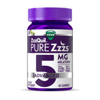 Buy now ZzzQuil Pure Zzzs Melatonin Gummies, Melatonin 5mg, Sleep Aid, with Chamomile & Lavender, Melatonin Sleep Gummies, Sleep Aids for Adults, Berry Flavored, 60 Sleep Gummies at indiglob india