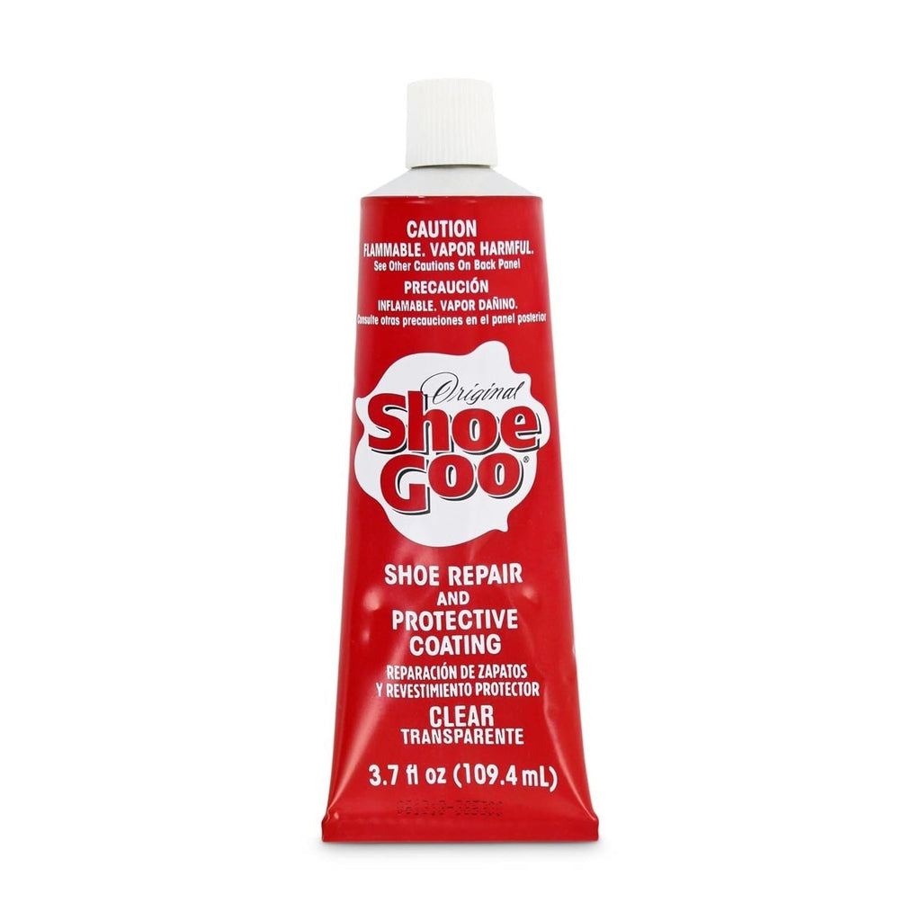 Buy now SOF SOLE Original Shoe Goo - 3.7 fl oz Tube - Clear Shoe Glue - Repairs Soles, Heels, Patches Small Holes - Bonds on Contact, Dries Within 24 Hrs, Waterproof - Works on Leather, Rubber, Vinyl, Canvas 1 Pack at indiglob india