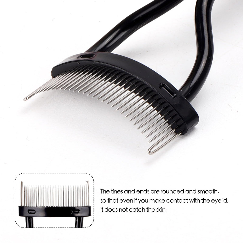 2 Pcs Eyelash Separator Tool Mascara Brushes Eyelash Comb Separator Definer Lash Comb for Combing, Separating Lashes