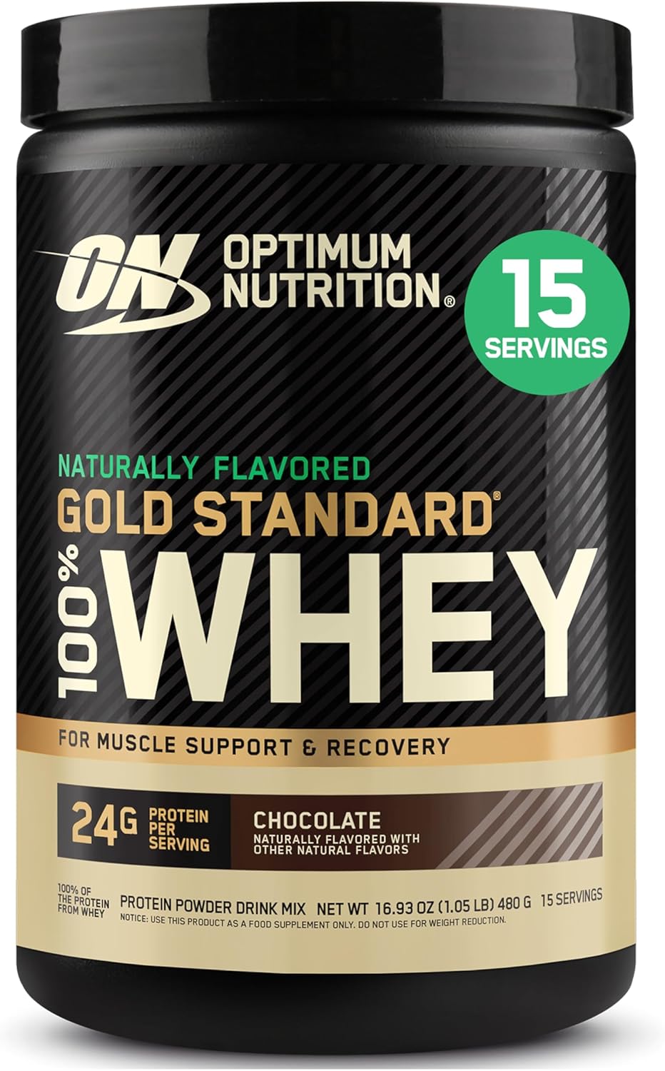 Buy now Optimum Nutrition Gold Standard 100% Whey Protein Powder, Double Rich Chocolate 1.98 Pound (Packaging May Vary) at indiglob india