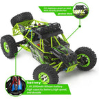 Buy now WLtoys RC Cars 1/12 Scale 2.4G 4WD High Speed Electric All Terrain Off-Road Rock Crawler Climbing Buggy RTR for Kids and Adults at indiglob india