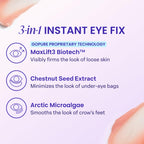 goPure NEW Instant Lift Eye Gel - To Imrove the look of Eye Bags, Wrinkles, Fine Lines and Dark Circles, Anti Aging Skin Care with MaxLift3 Biotech