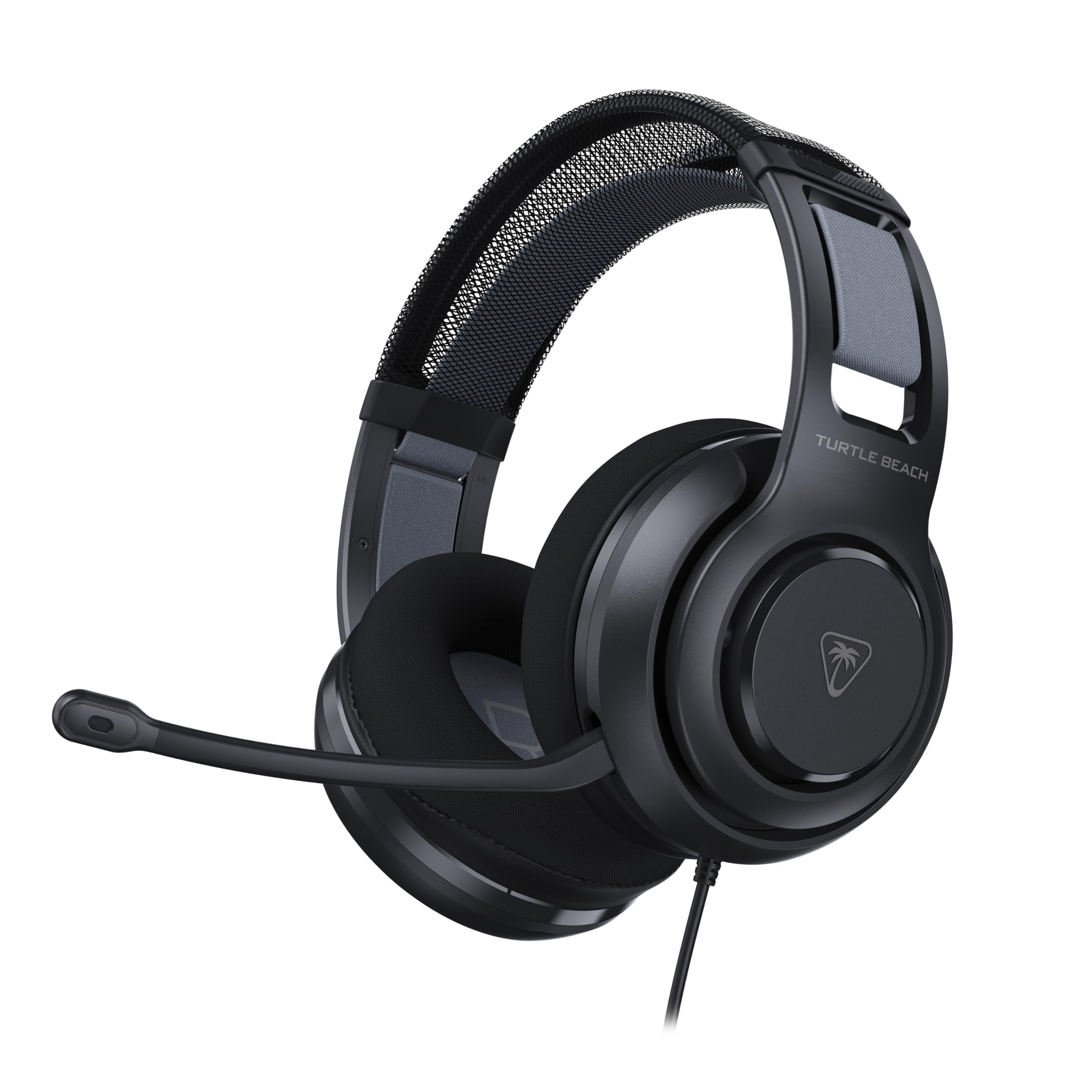 Buy now Turtle Beach Atlas 200 Wired Gaming Headset Officially Licensed for PlayStation, PS5, PS4-50mm Nanoclear Drivers, Flip-to-Mute Mic, Memory Foam Cushions, Floating Headband - Black at indiglob india