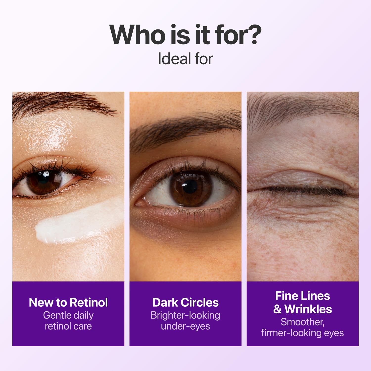 numbuzin No.9 NAD+ Retinol Eye Cream for Dark Circles, Puffiness, Crow's Feet with 50 Peptides, 4% Niacinamide & Ceramide, Reduces Wrinkles & Fine Lines, korean eye cream, 0.33 fl oz