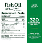 Buy now Nature's Bounty Fish Oil, 320 Count at indiglob india