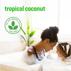 Buy now Everyone 3-in-1 Kids Soap, Body Wash, Bubble Bath, Shampoo, 32 Ounce (Pack of 2), Tropical Coconut, made with Essential Oils for Toddlers, tweens and teens at indiglob india
