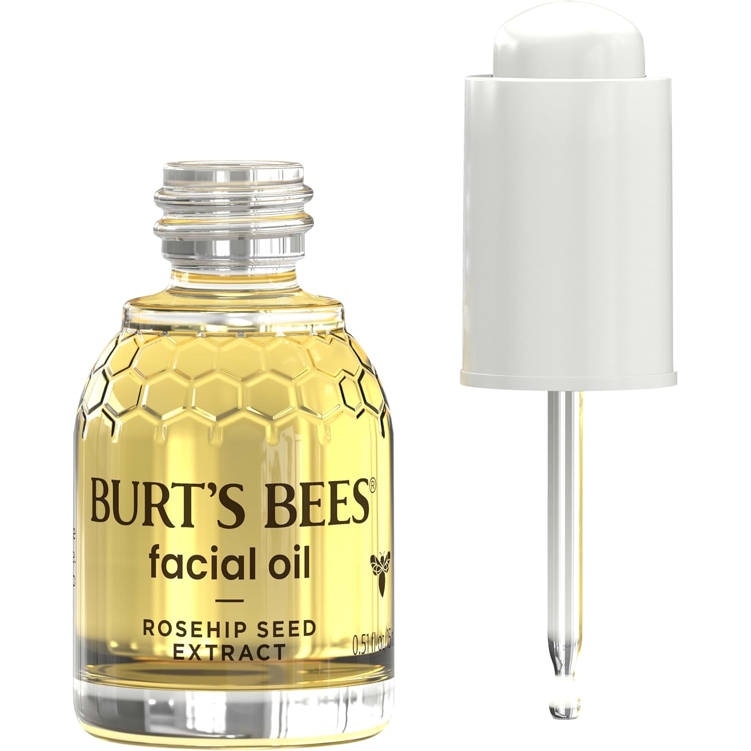 Buy now Burt's Bees Gua Sha Face Oil With Rosehip Seed Extract, Reduces Appearance of Fine Lines and Wrinkles, Use with Ice Roller & Facial Tools, Natural Origin Skin Care, 0.51 fl. oz. at indiglob india