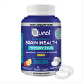 Qunol Brain Health Memory Plus Chewable w/Magtein, Cognizin & VIT B6, 60ct