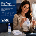 Crizal® Eyeglass Cleaning Cloths – 12 Pack | Premium Microfiber Lens Cleaning Cloths | Designed Safe for All Advanced AR & Anti-Reflective Lens Coatings