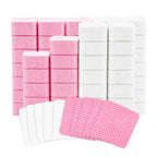 720Pcs Lint Free Nail Wipes, Absorbent, Soft, Non-Woven, No Lint | Nail Supplies, Nail Polish Wipe, Pads Gel Nails, Naile Glue Wipes, for Fingernail Polish Remover Eyelash Extensions Nail Art