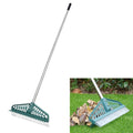 YEELOR Artificial Grass Rake Innovative Double Sided Turf Rake, 60-Inch Adjustable Handle for Cleaning and Fluffing Artificial Turf, Lawns, Carpets, Patios - Removes Leaves, Pet Hair & Debris